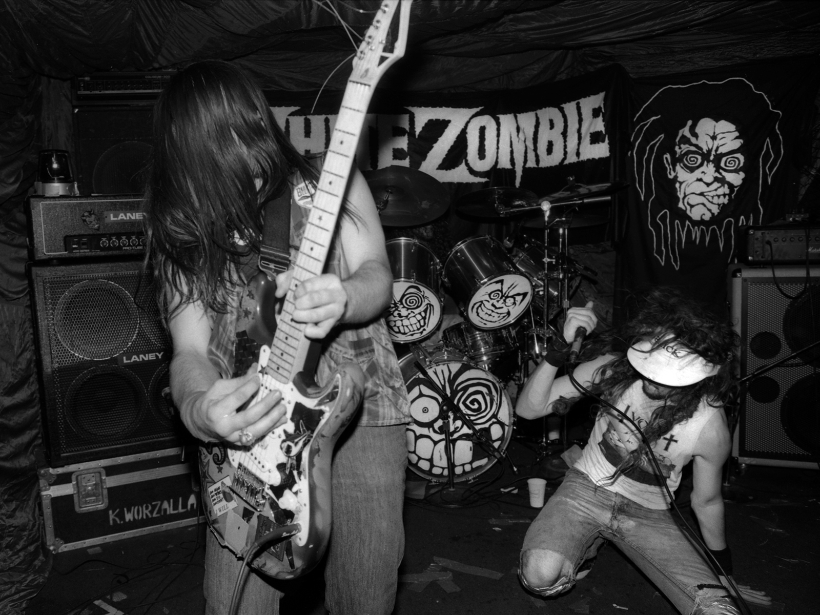White Zombie at Stache's in Columbus, Ohio, 1988