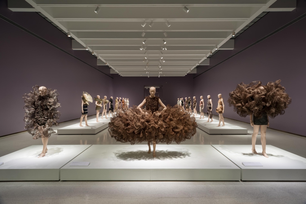 Fashion made out of what looks to be hair