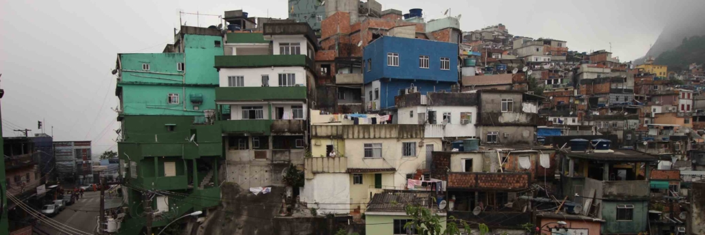 An image of crowded buildings built on a hill