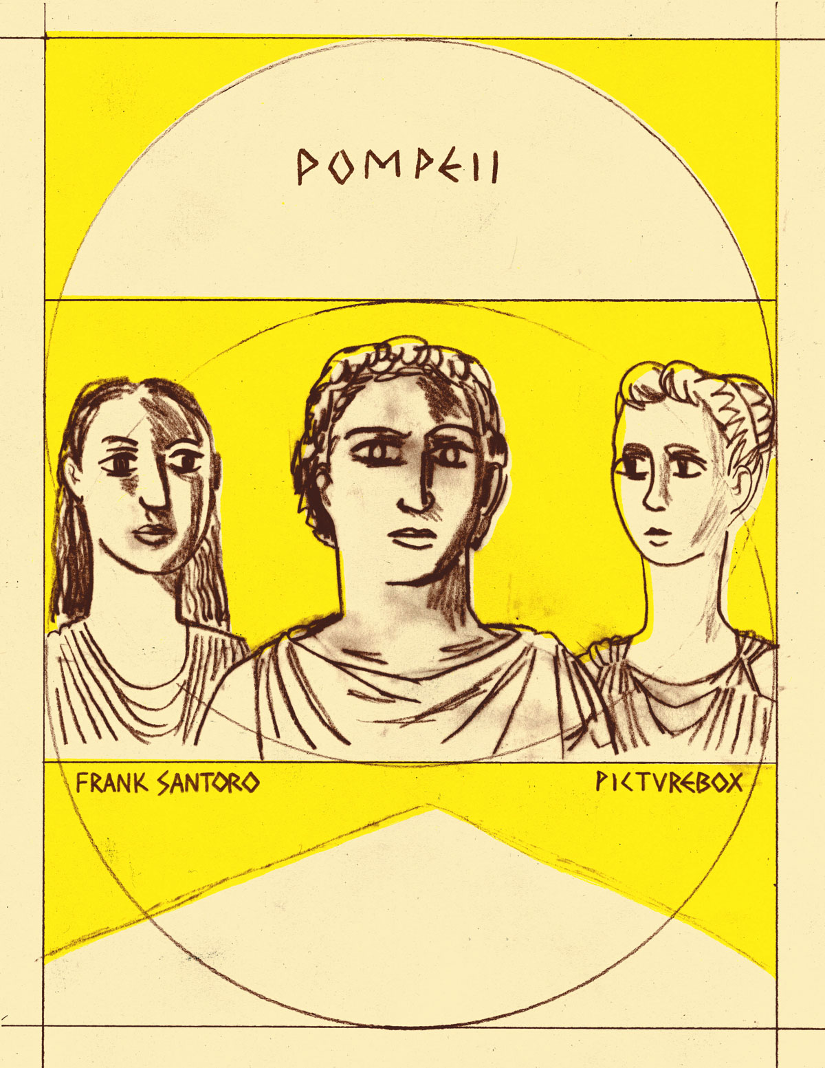 Pompeii comic by Frank Santoro