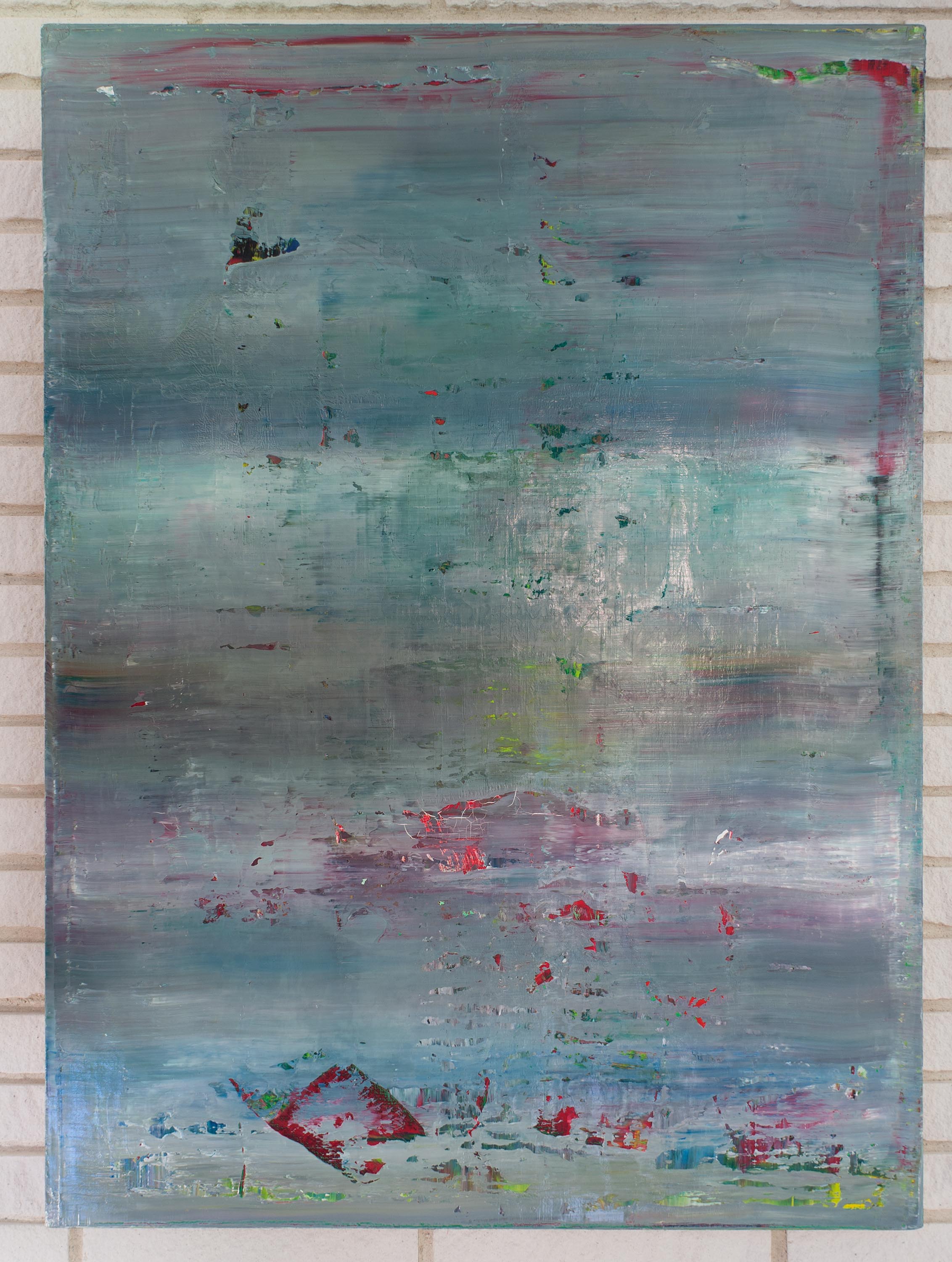 Gerhard Richter, “Abstract Painting (Abstraktes Bild),” 1990, oil on canvas, Partial Gift of Dr. and Mrs. Karl Salatka