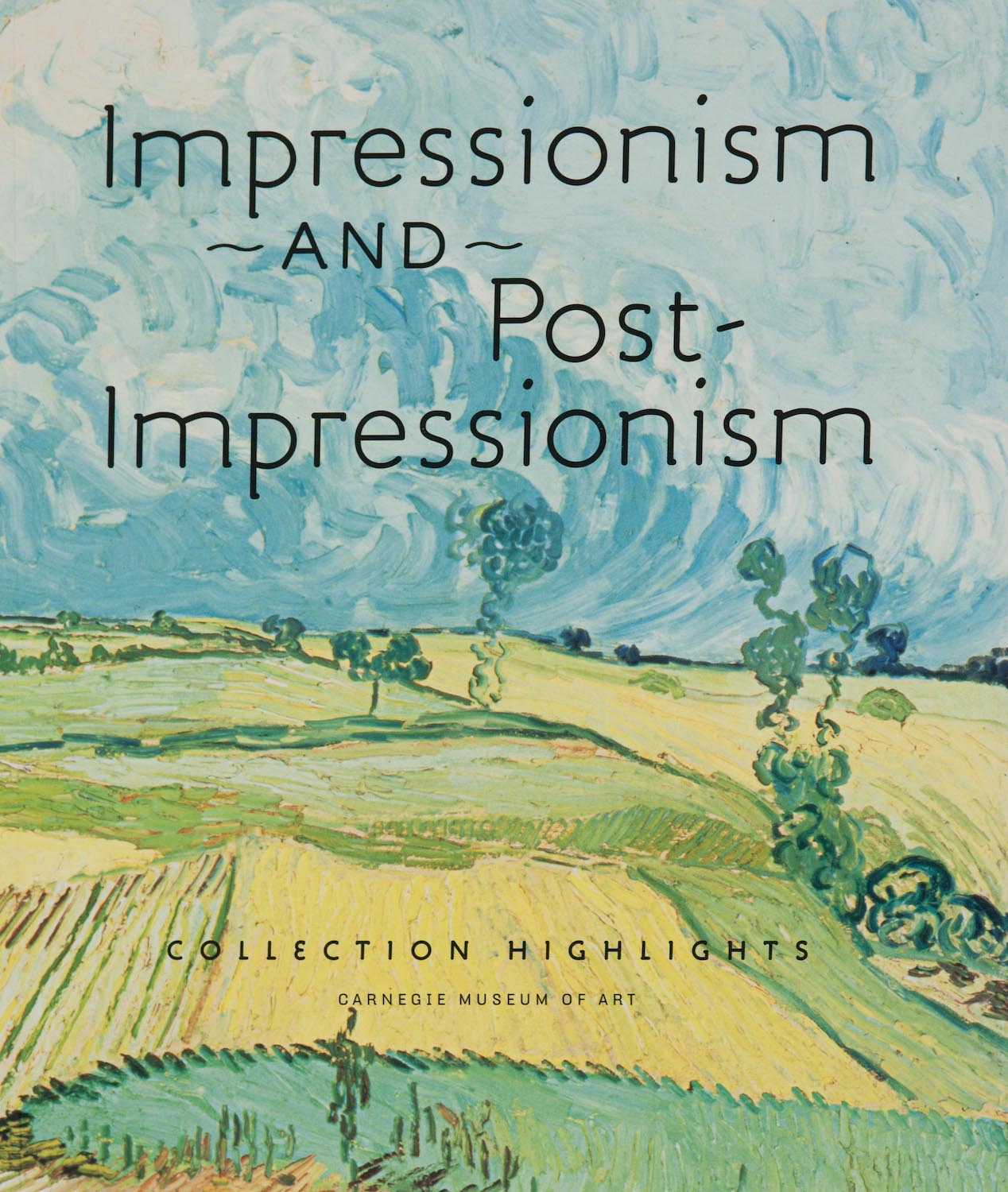 Book cover with text reading Impressionism and Post-Impressionism Collection Highlights, Carnegie Museum of Art