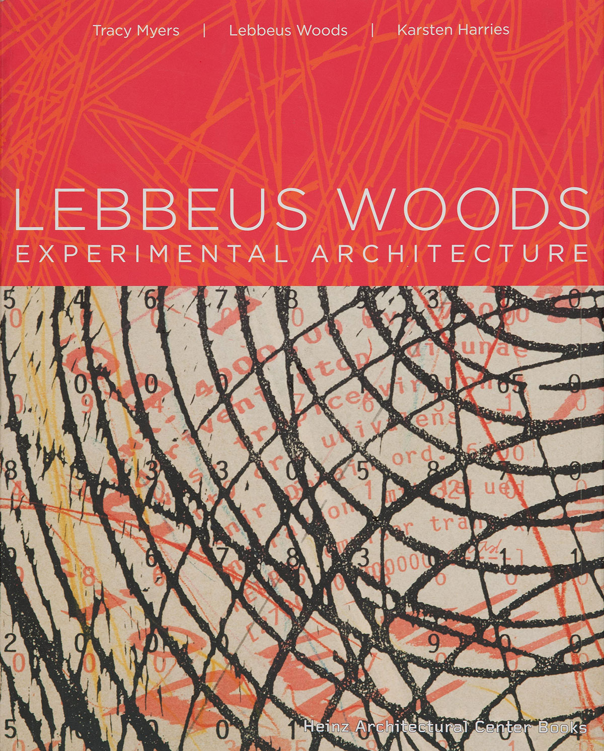 Book cover reading Lebbeus Woods: Experimental Architecture