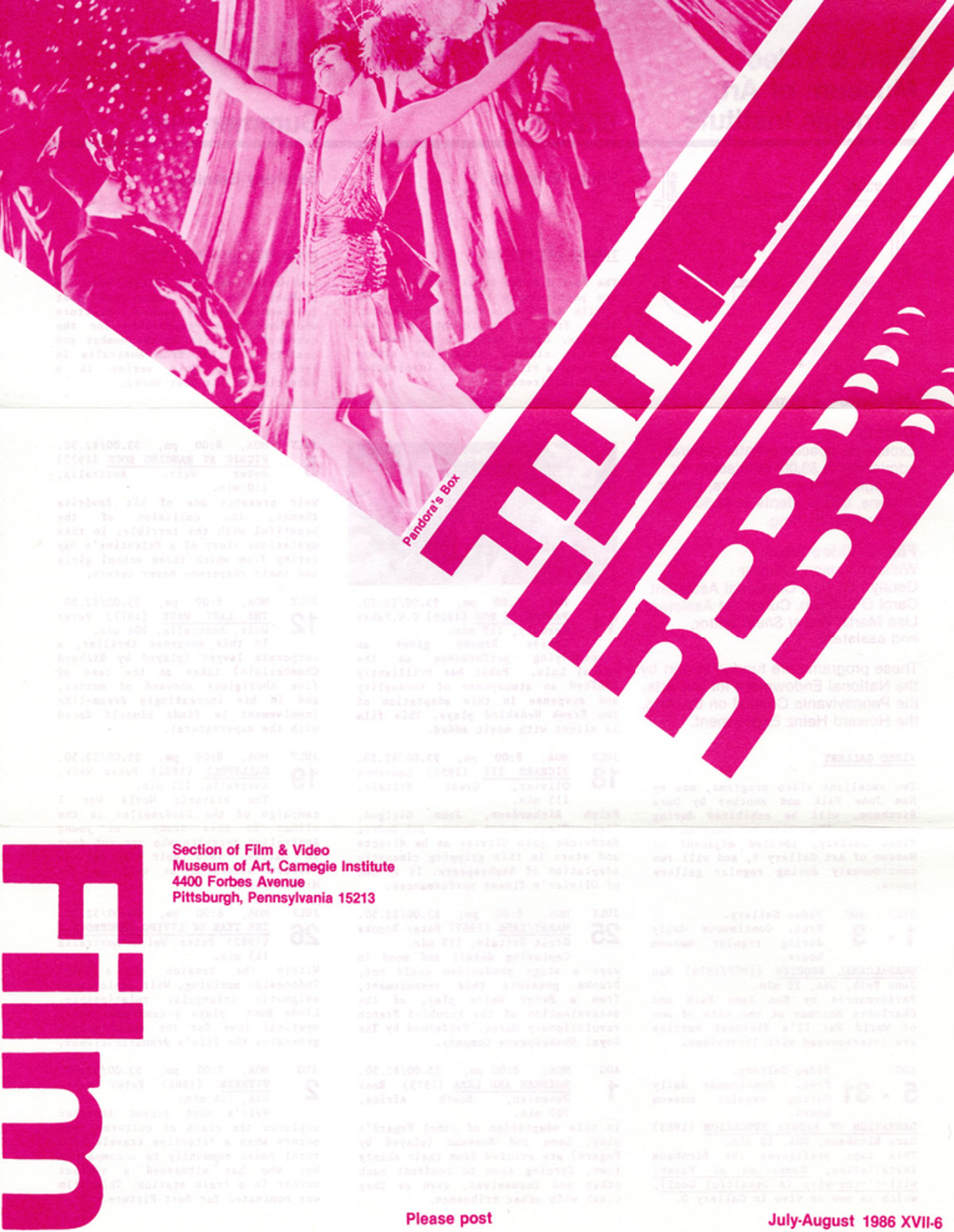 Unraveling The History Of Film At Carnegie Museum Of Art Carnegie 