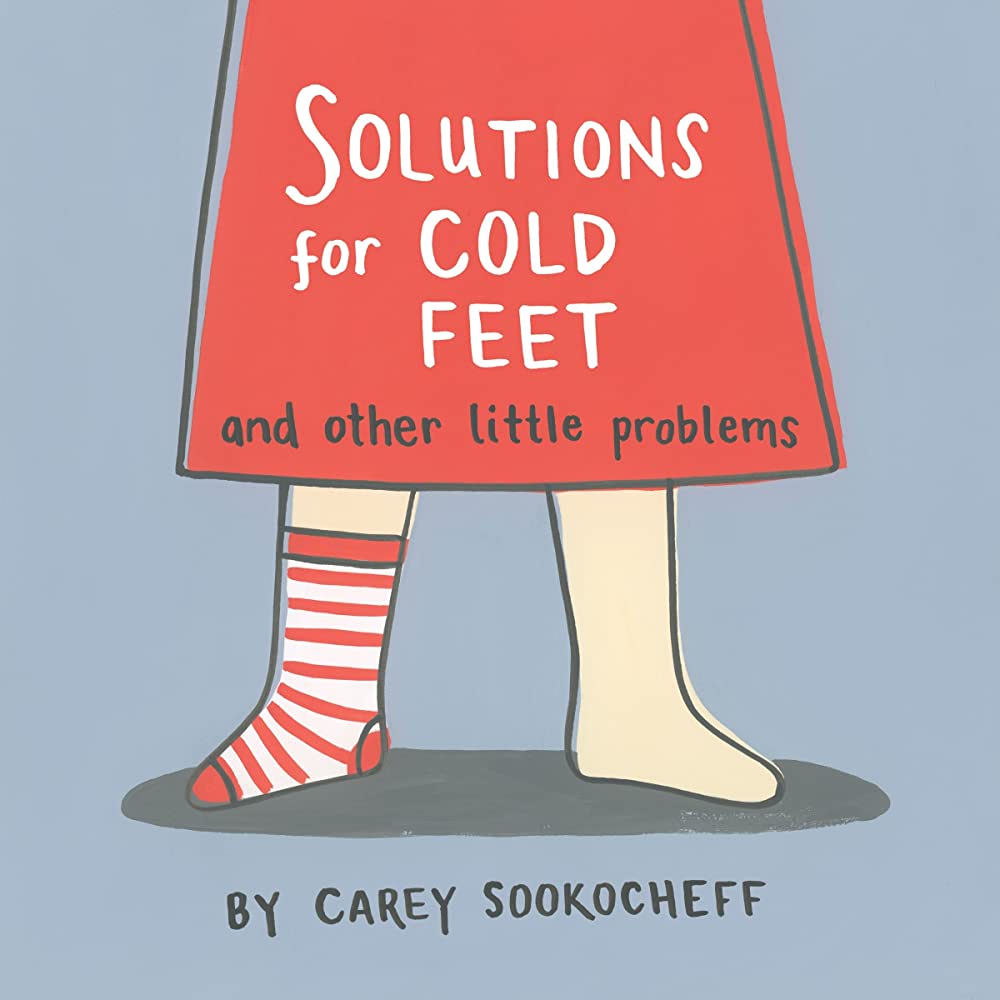 A book cover, titled solutions for cold feet and other little problems