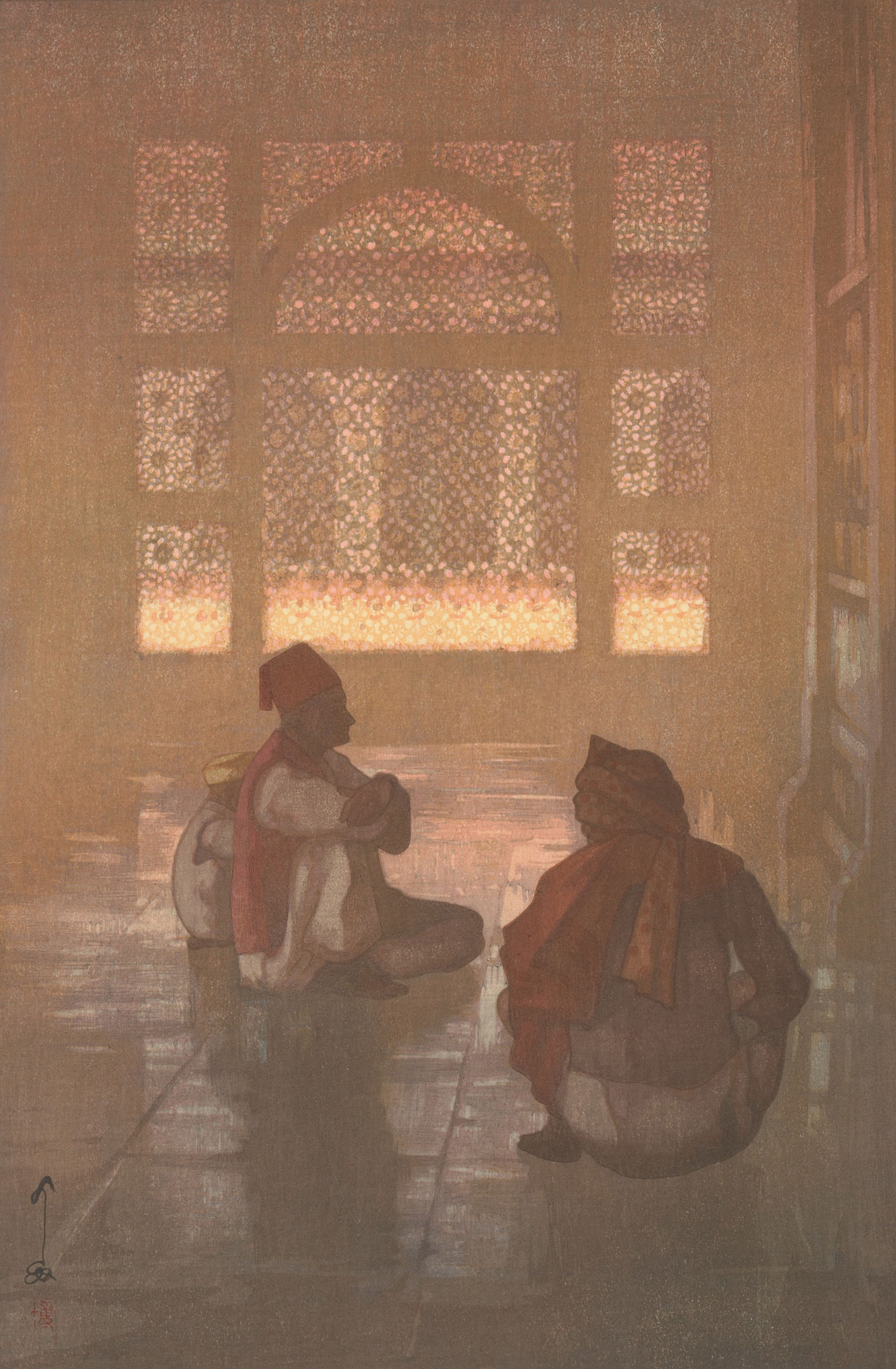 A Window in Fatehpur-Sikri