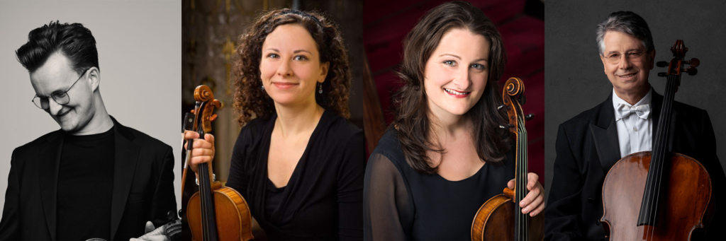 four musicians a part of the Pittsburgh Symphony Orchestra Quininte