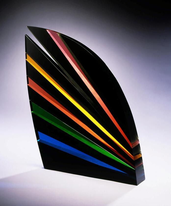 An image of a glass sculpture.