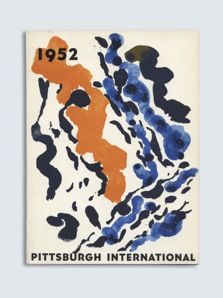Poster for the Carnegie International in 1952