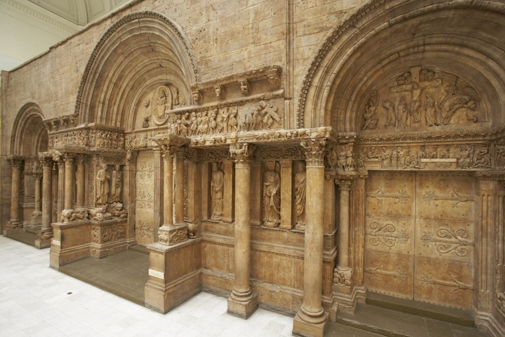 The Façade of St. Gilles in Carnegie Museum of Art’s Hall of Architecture; photo: Tom Little