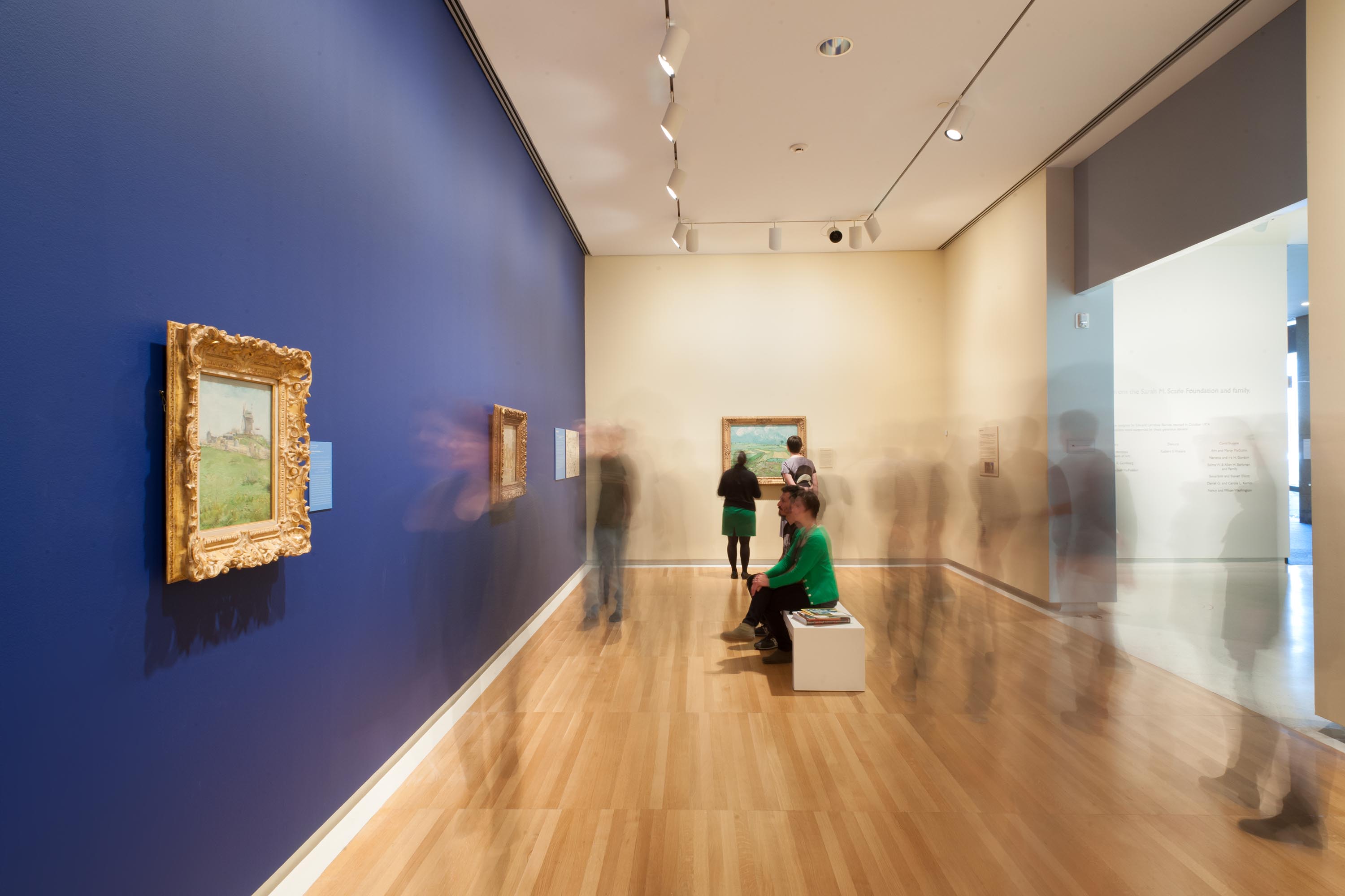 Visiting Van Gogh Still Life Basket of Apples Exhibition Image