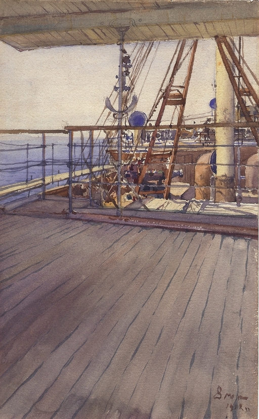 Andrey Avinoff's Ship Deck