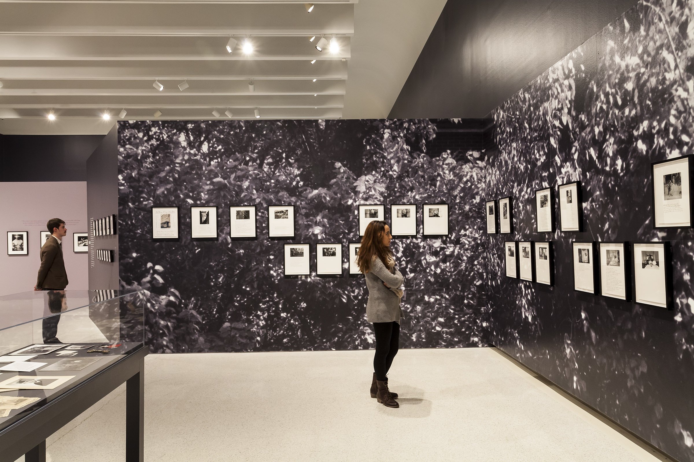 Installation view of Storyteller The Photos of Duane Michals