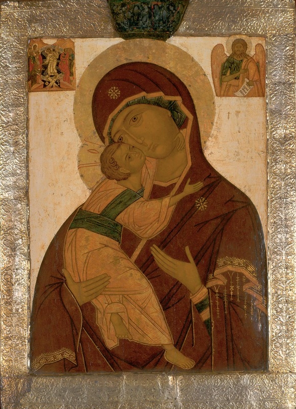 unknown Russian, The Mother of God Vladimirskaya