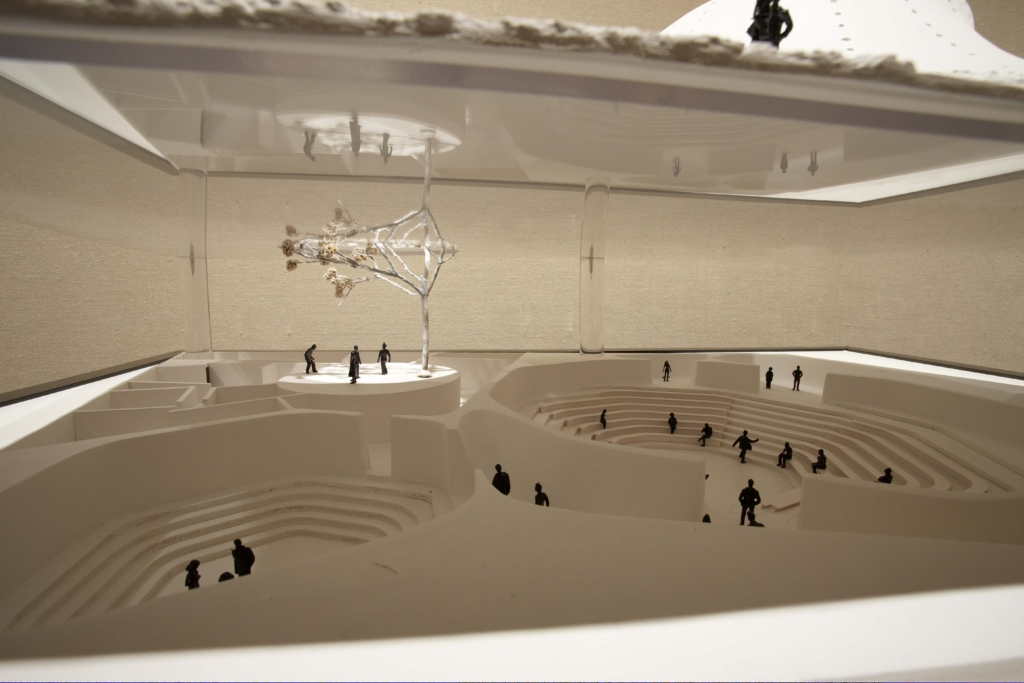 Installation view of Lab of Architecture Fernando Romer