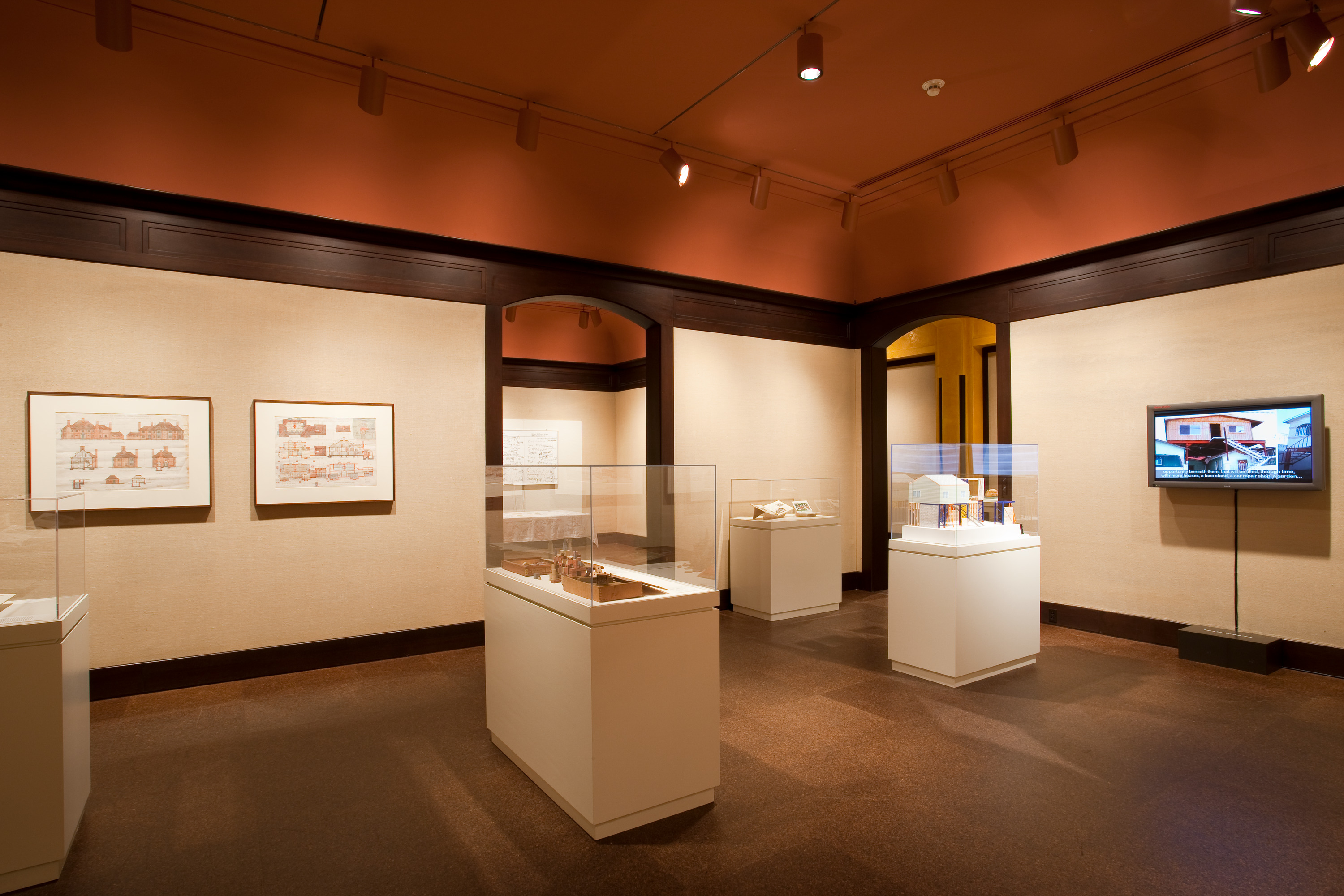 Exhibition view of Imagining Home