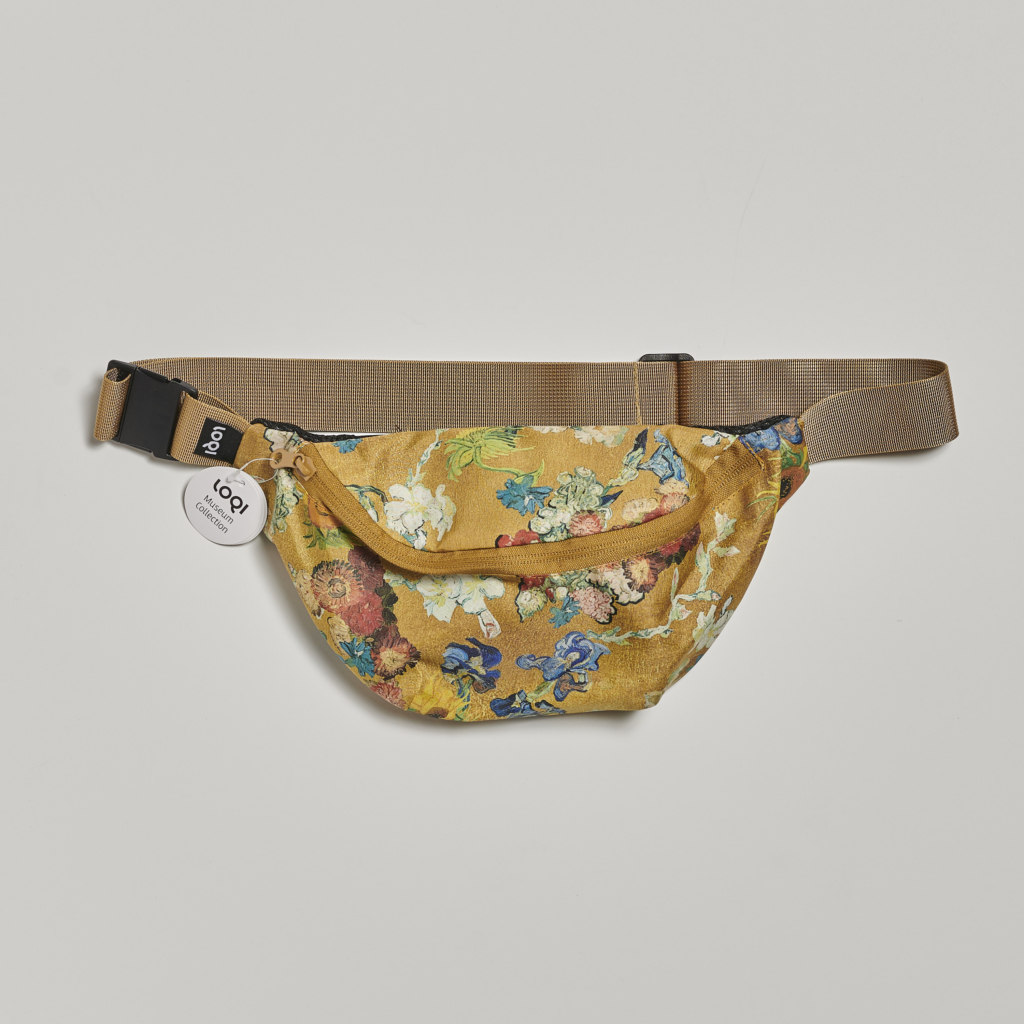 fannypack with various floral designs