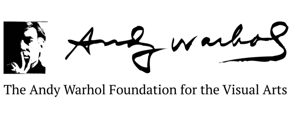 The andy warhol foundation for the visual arts logo