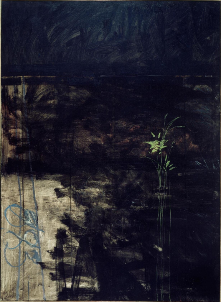 raymond Saunders night poetry painting