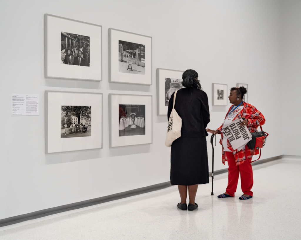 An art gallery.