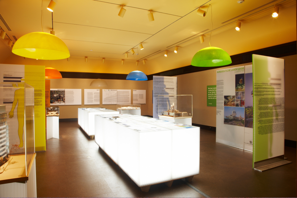 installation view of ecology design and synergy exhibition