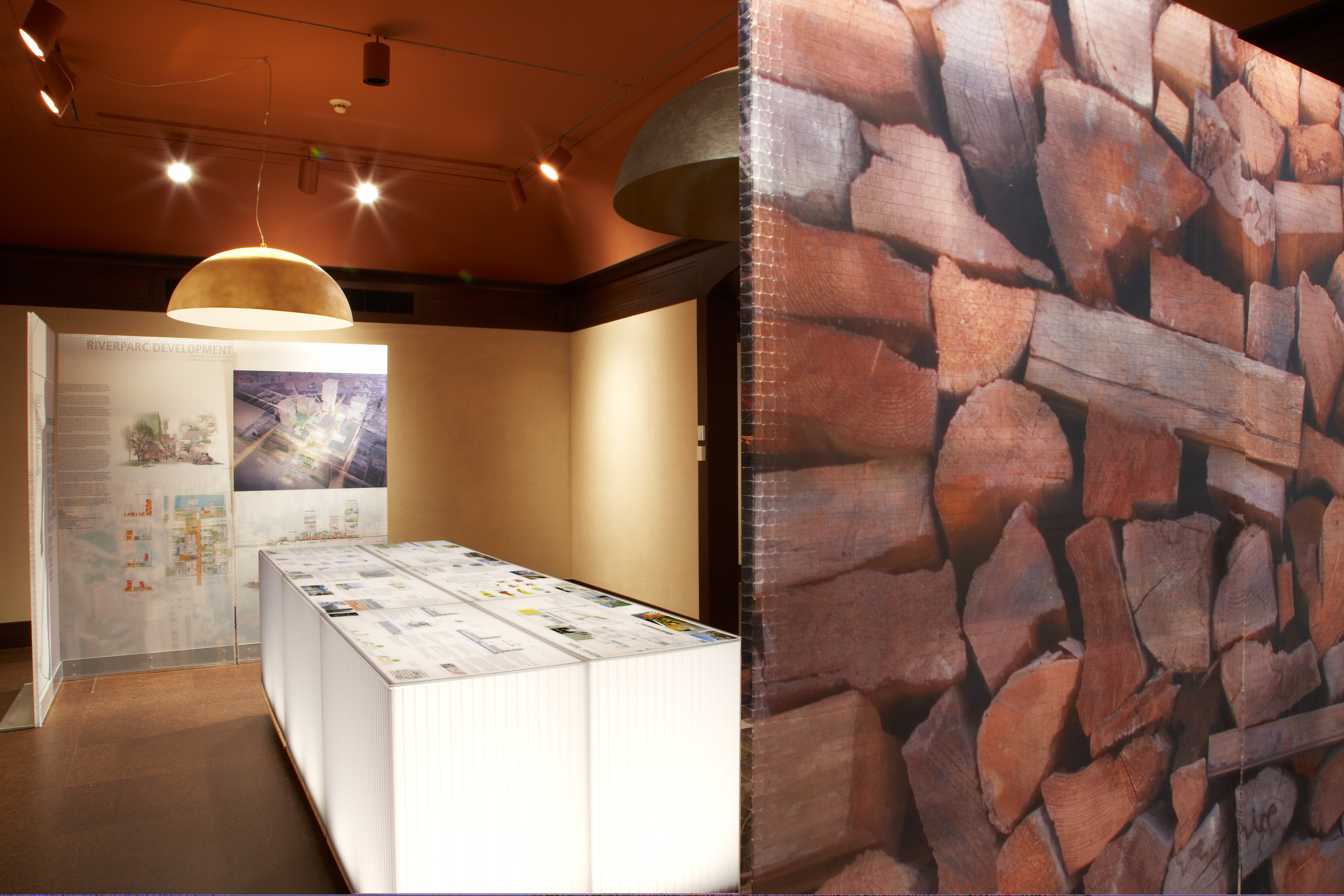 Installation view of Ecology.Design.Synergy