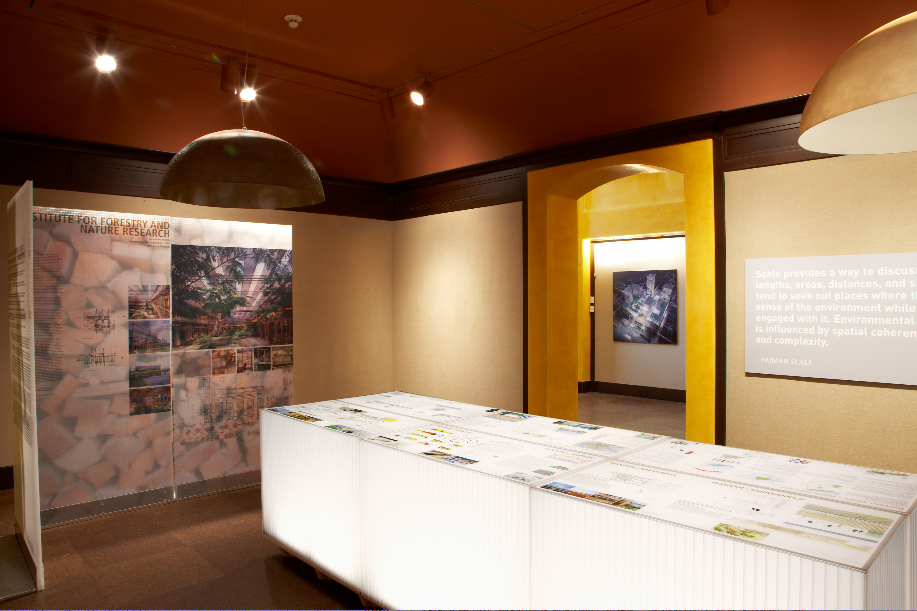 installation view of ecology design and synergy