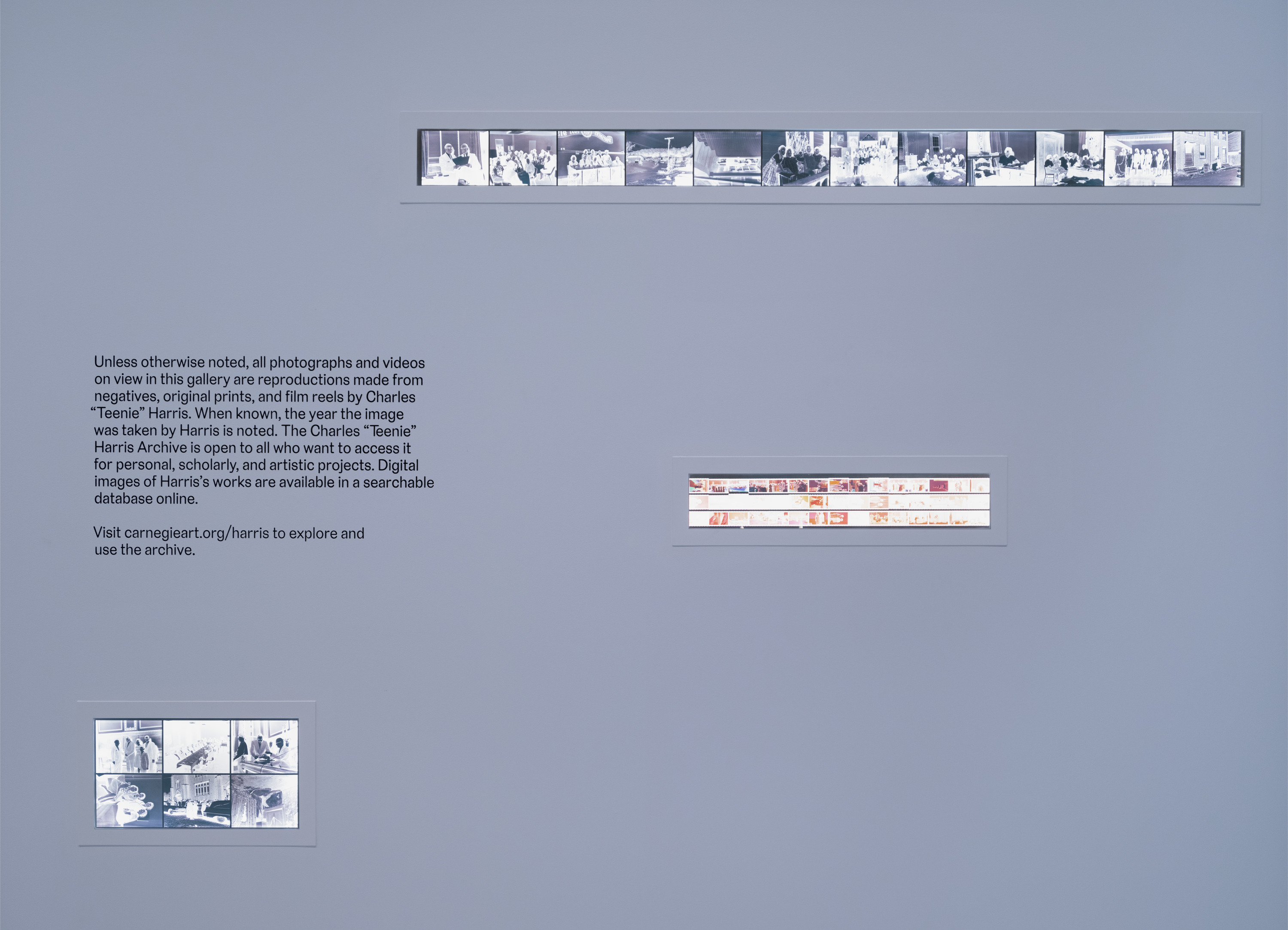 Charles "Teenie" Harris Gallery Install View