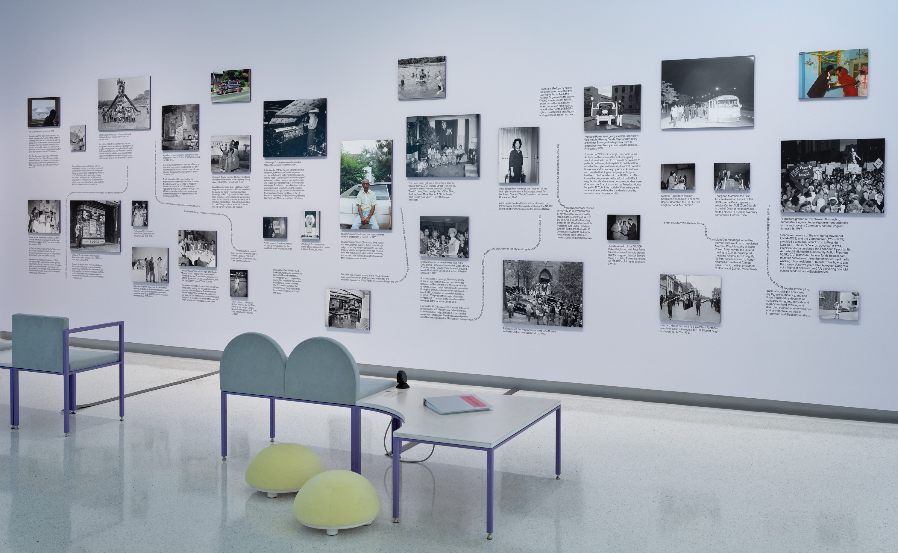 Charles "Teenie" Harris Gallery Install View