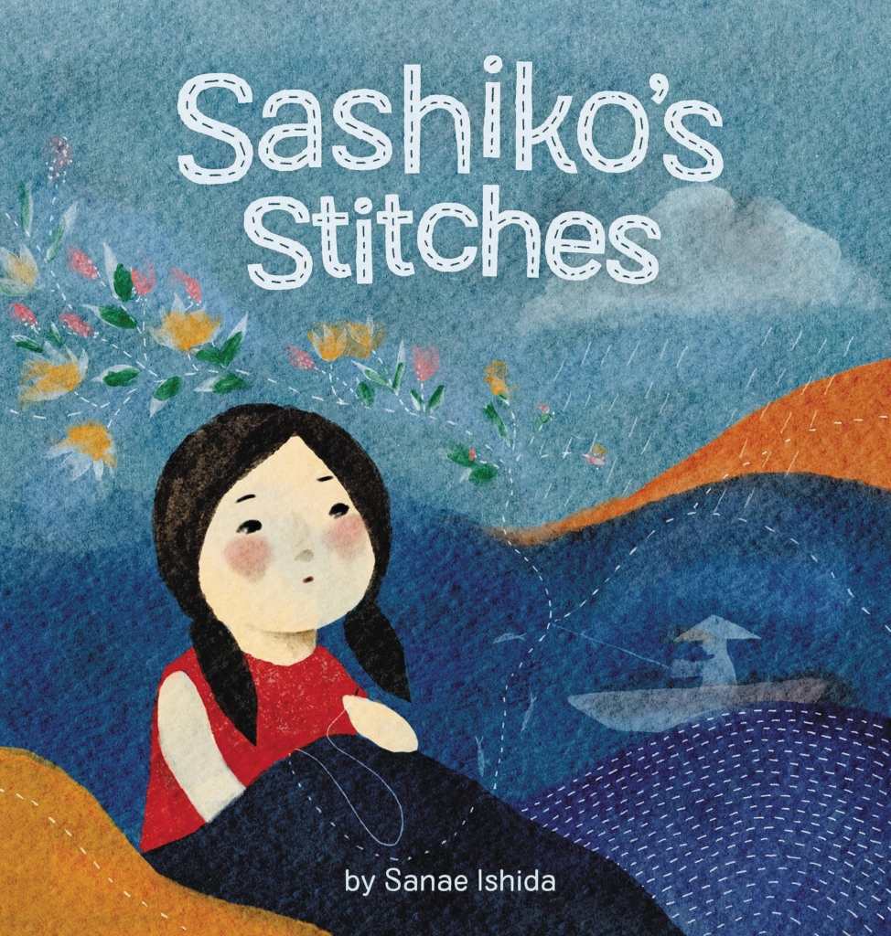 Book cover of Sashiko's Stitches