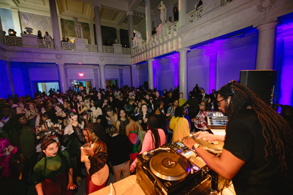 DJ Arie Cole at Winter Heat, Carnegie Museum of Art