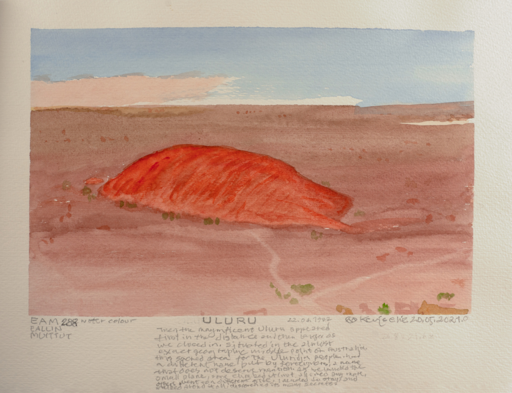 house in the dessert watercolor