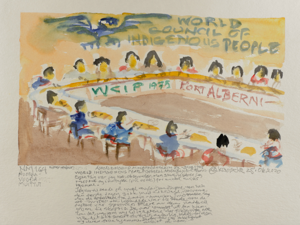 children sitting around a table