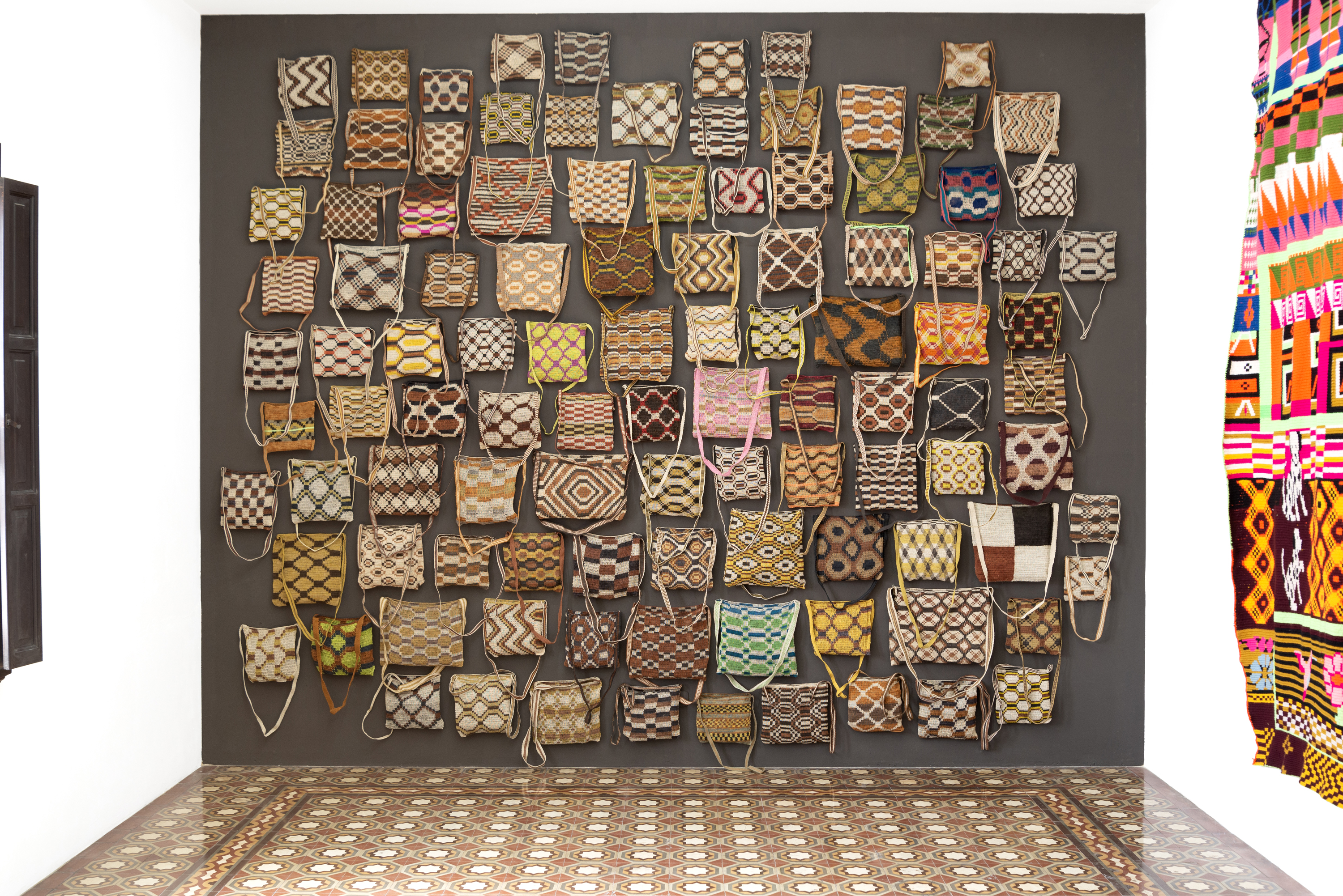 purposes on a wall art exhibit