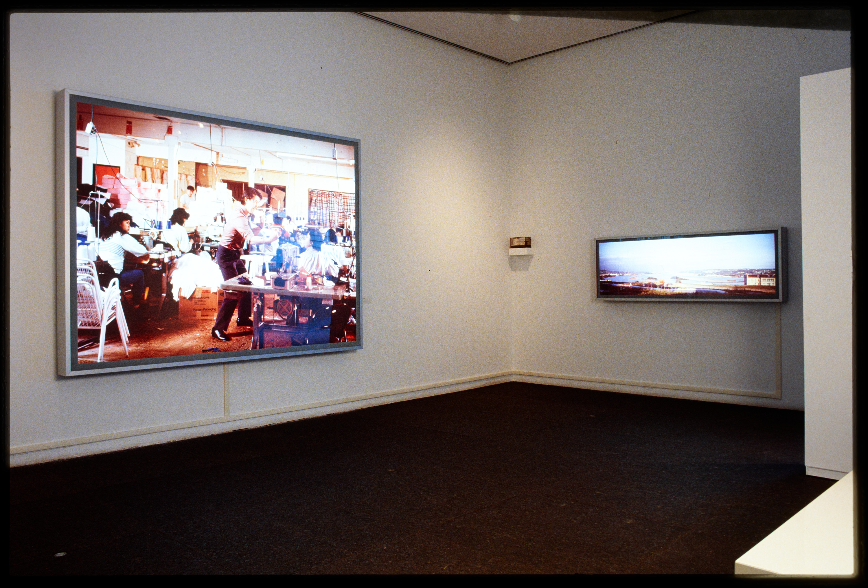 Installation view of Forum 1: Jeff Wall, Carnegie Museum of Art,
