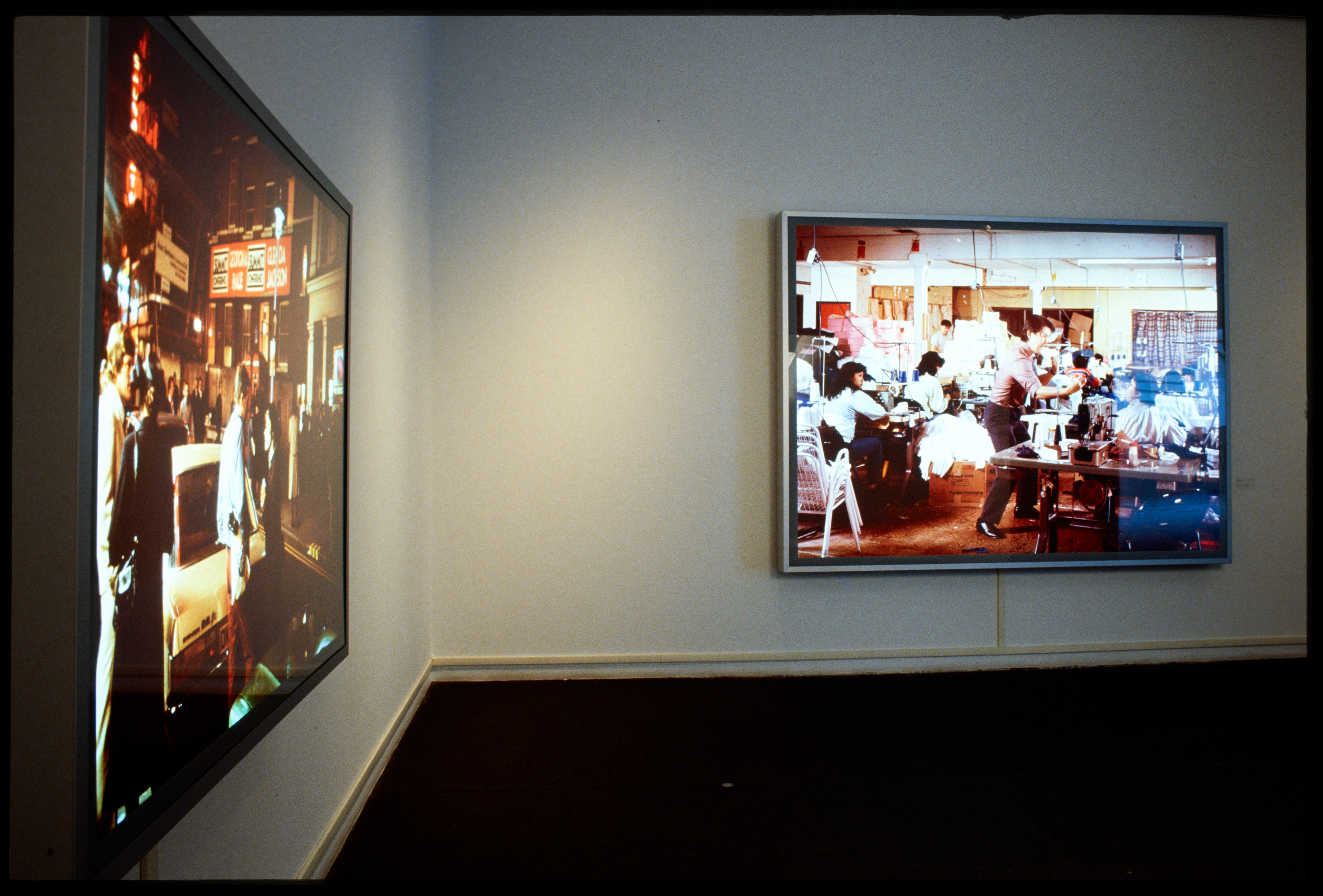 Installation view of Forum 1: Jeff Wall, Carnegie Museum of Art,