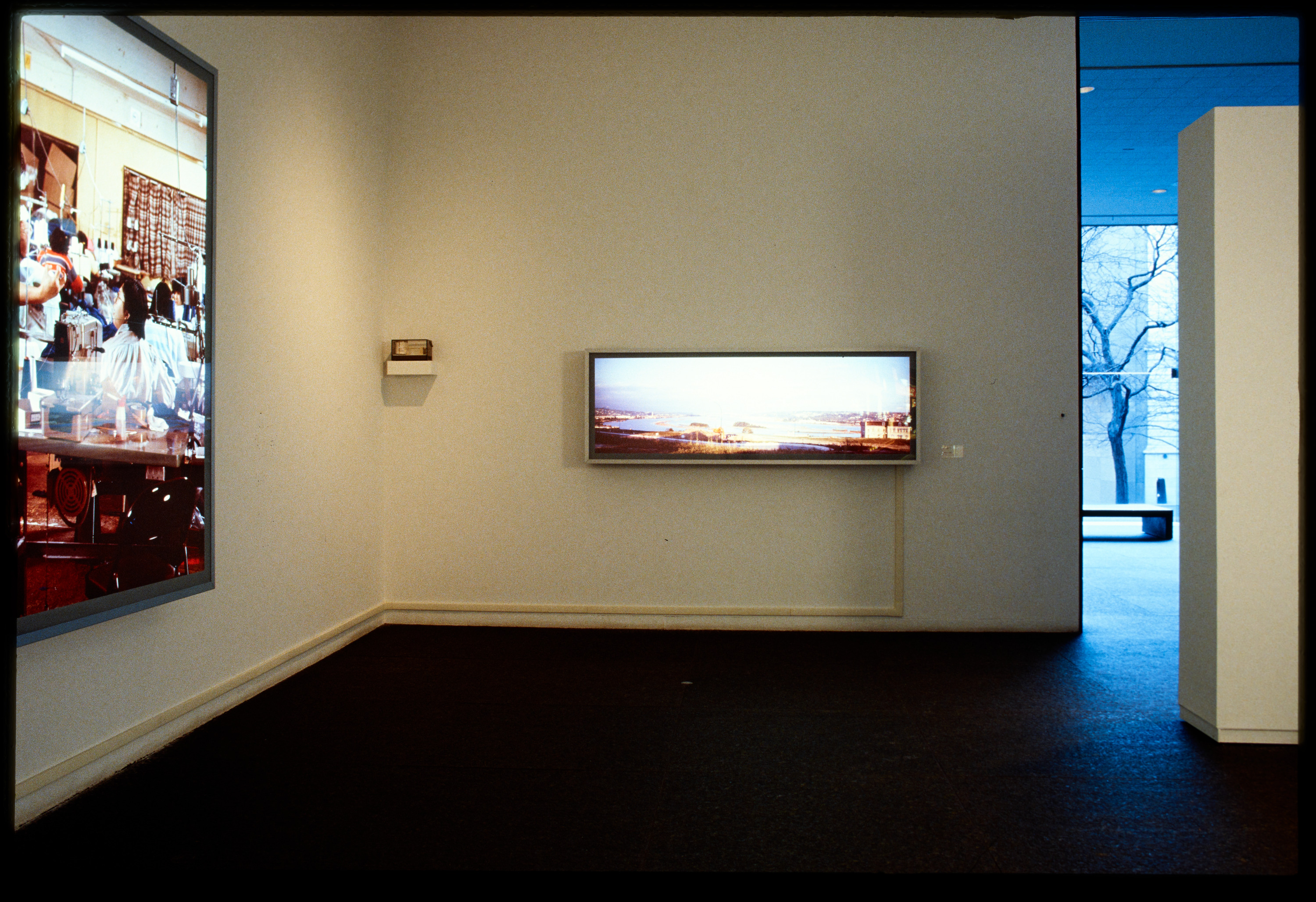 Installation view of Forum 1: Jeff Wall, Carnegie Museum of Art,