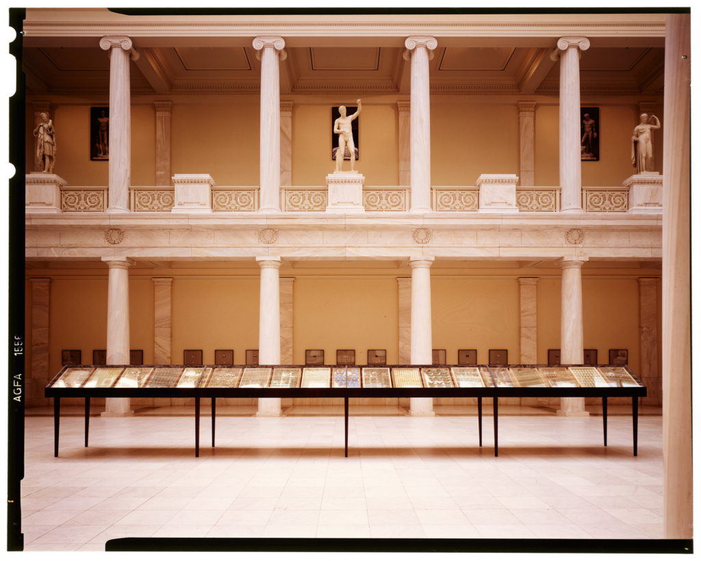 Installation view of Forum 8: Barbara Bloom (May 16,1992–July 19, 1992), Carnegie Museum of Art