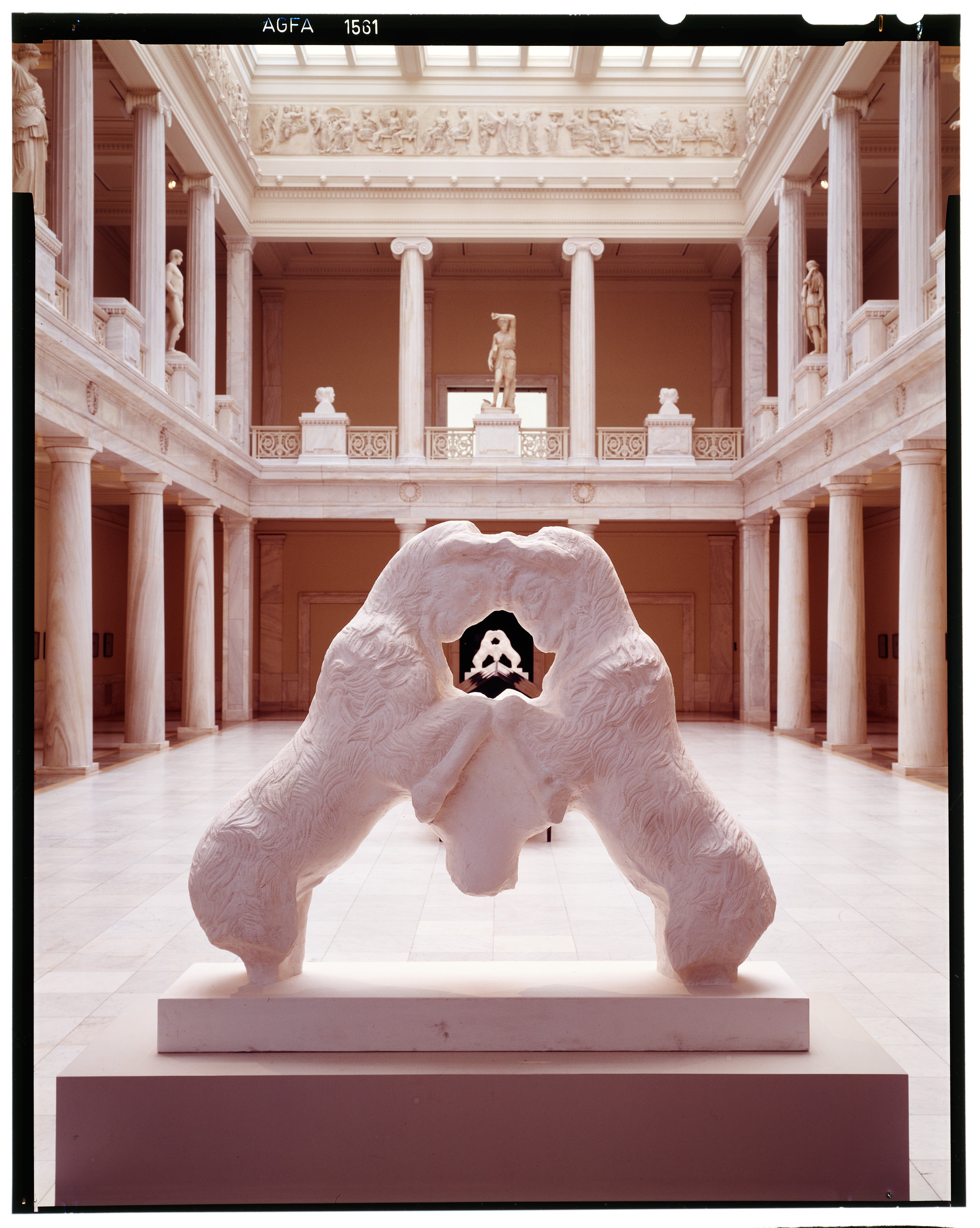Installation view of Forum 8: Barbara Bloom (May 16,1992–July 19, 1992), Carnegie Museum of Art