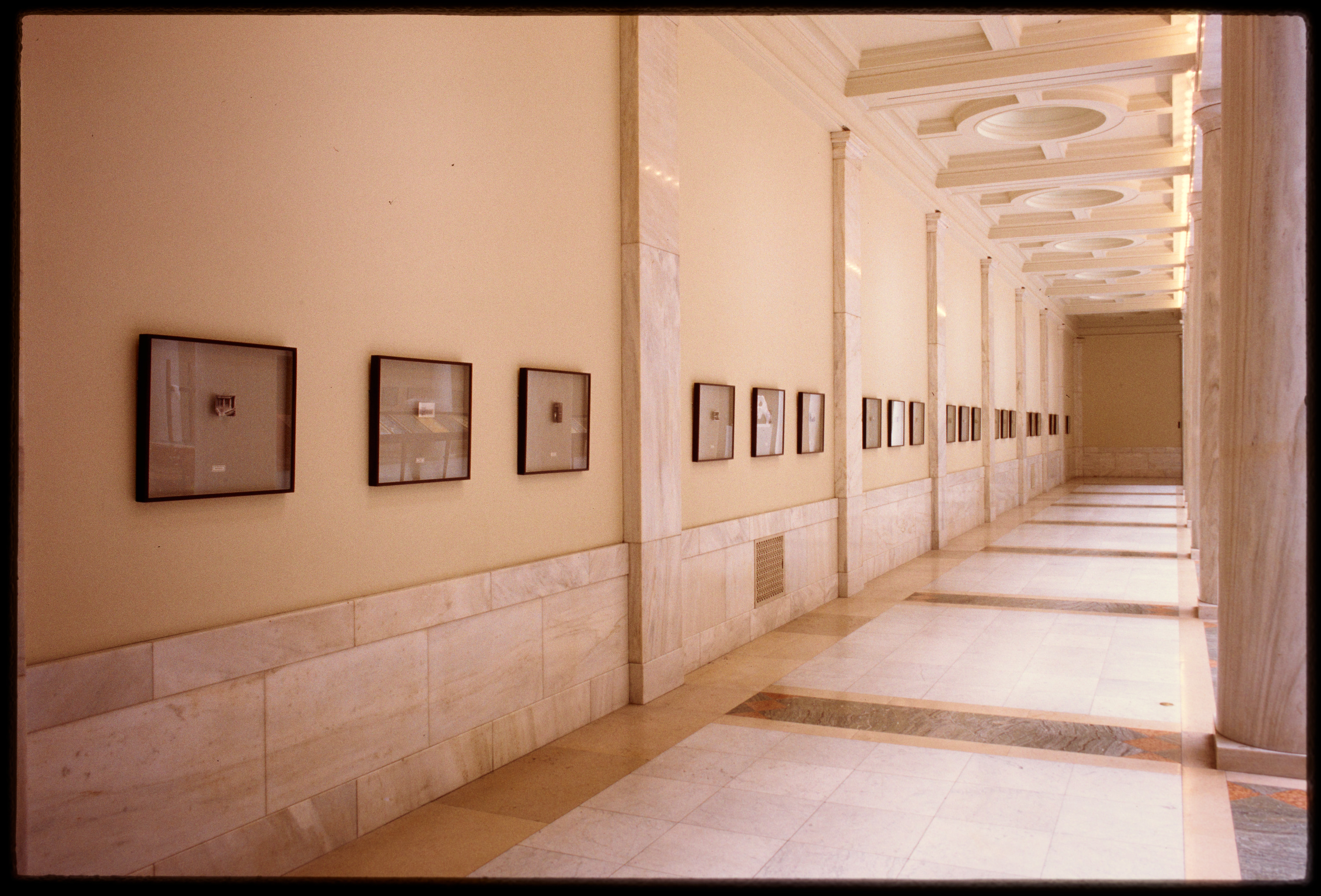 Installation view of Forum 8: Barbara Bloom (May 16,1992–July 19, 1992), Carnegie Museum of Art