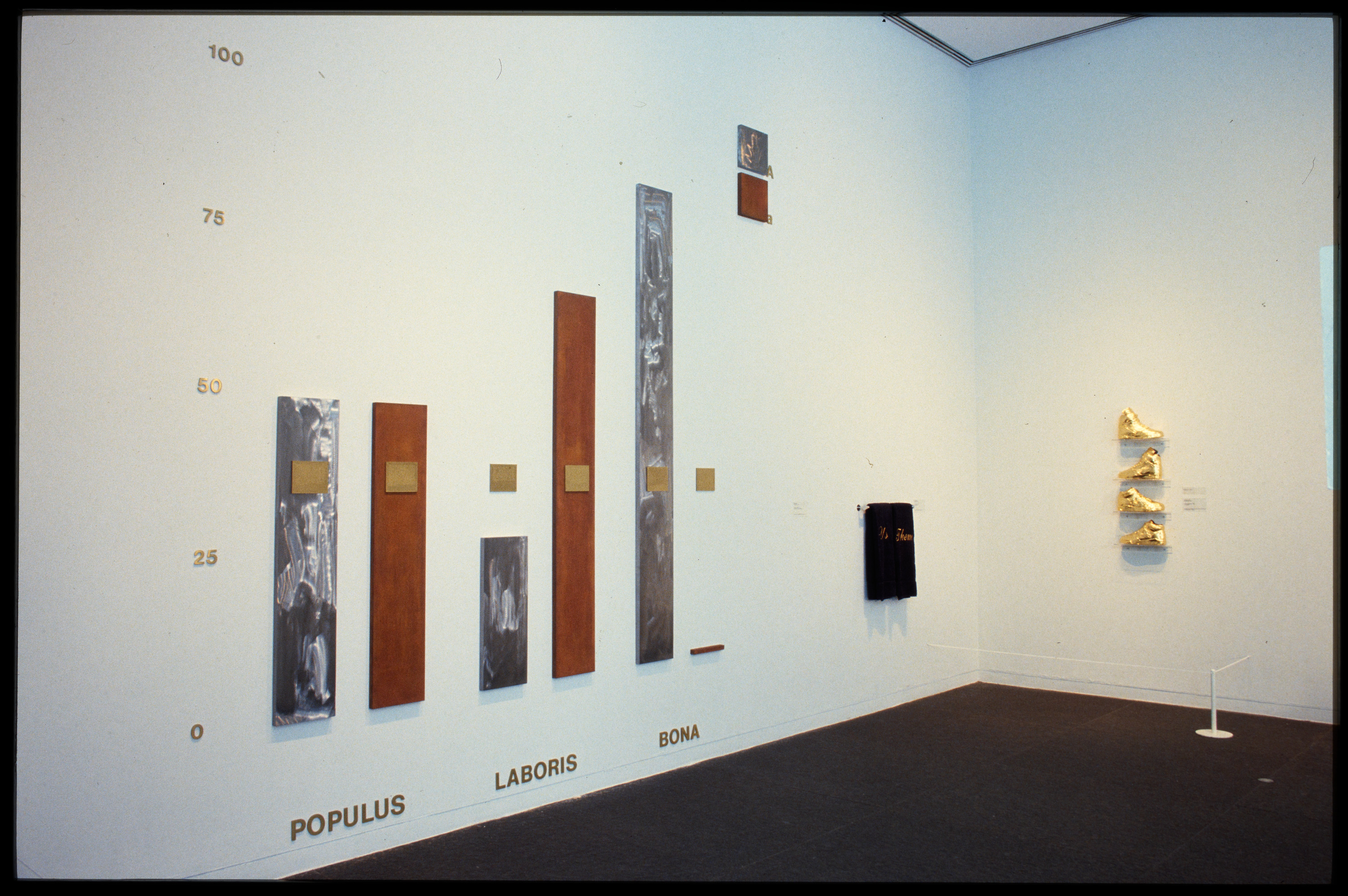 Installation view of Forum 8: Barbara Bloom (May 16,1992–July 19, 1992), Carnegie Museum of Art