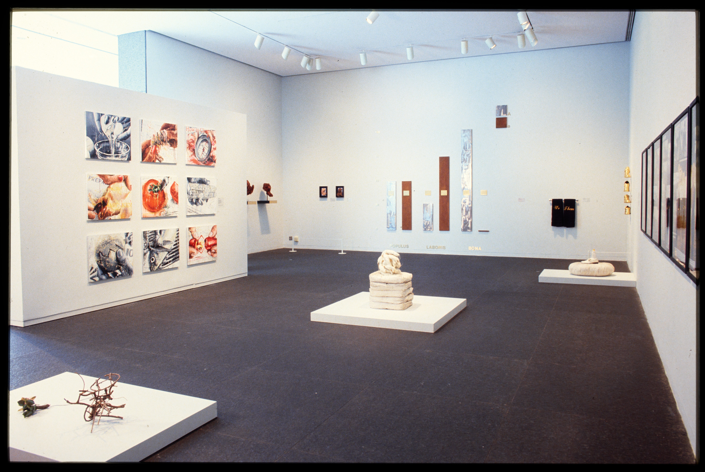 Installation view of Forum 8: Barbara Bloom (May 16,1992–July 19, 1992), Carnegie Museum of Art