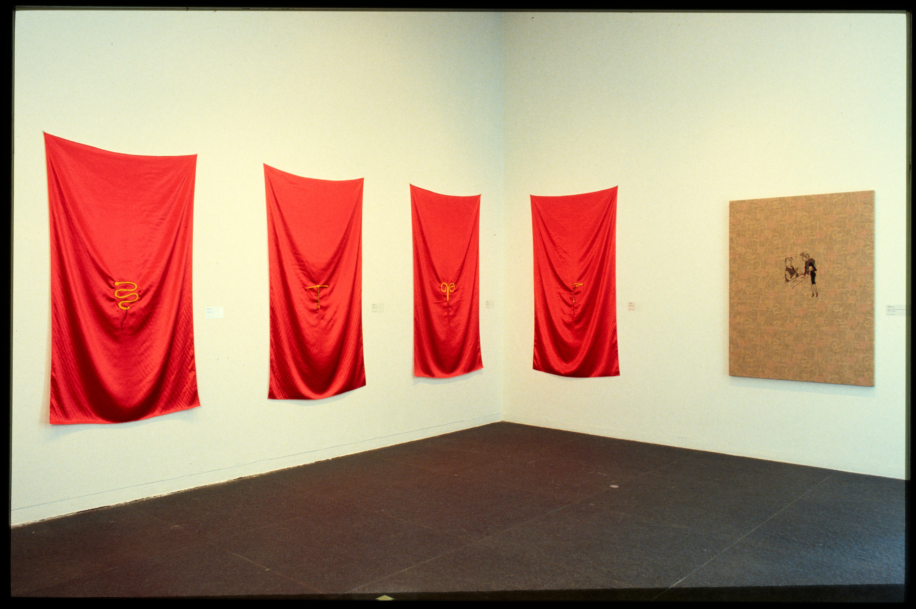 Installation view of Forum 8: Barbara Bloom (May 16,1992–July 19, 1992), Carnegie Museum of Art