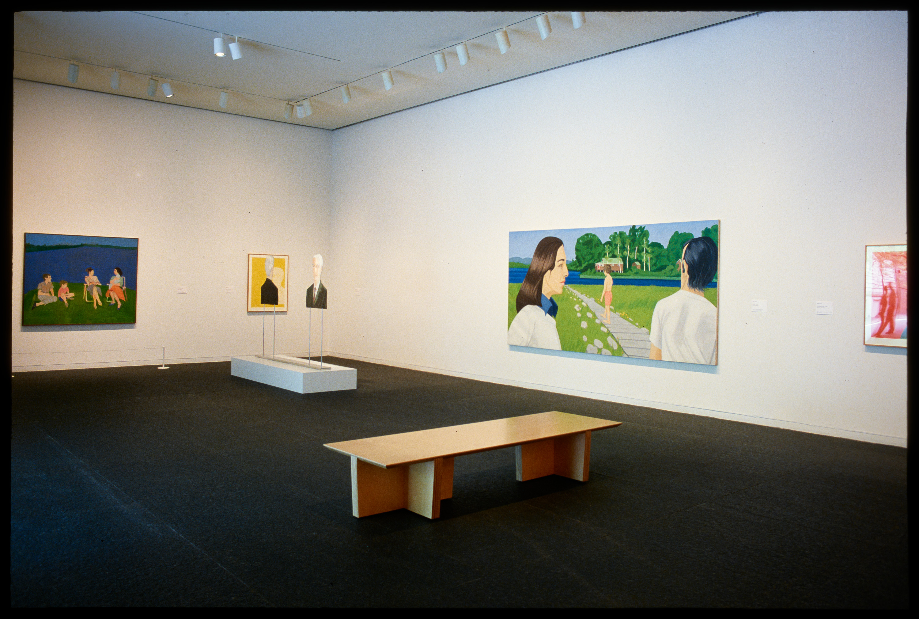 Installation view of Forum 42: Regarding Alex Katz, Carnegie Museum of Art, Pittsburgh (July 15, 2000–September 10, 2000)