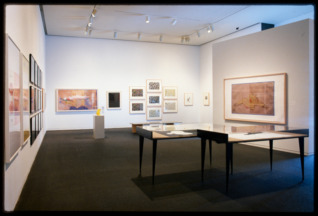 Installation view of Forum 45: On Paper II, Carnegie Museum of Art, Pittsburgh (February 10–May 6, 2001); photo: Carnegie Museum of Art, Pittsburgh