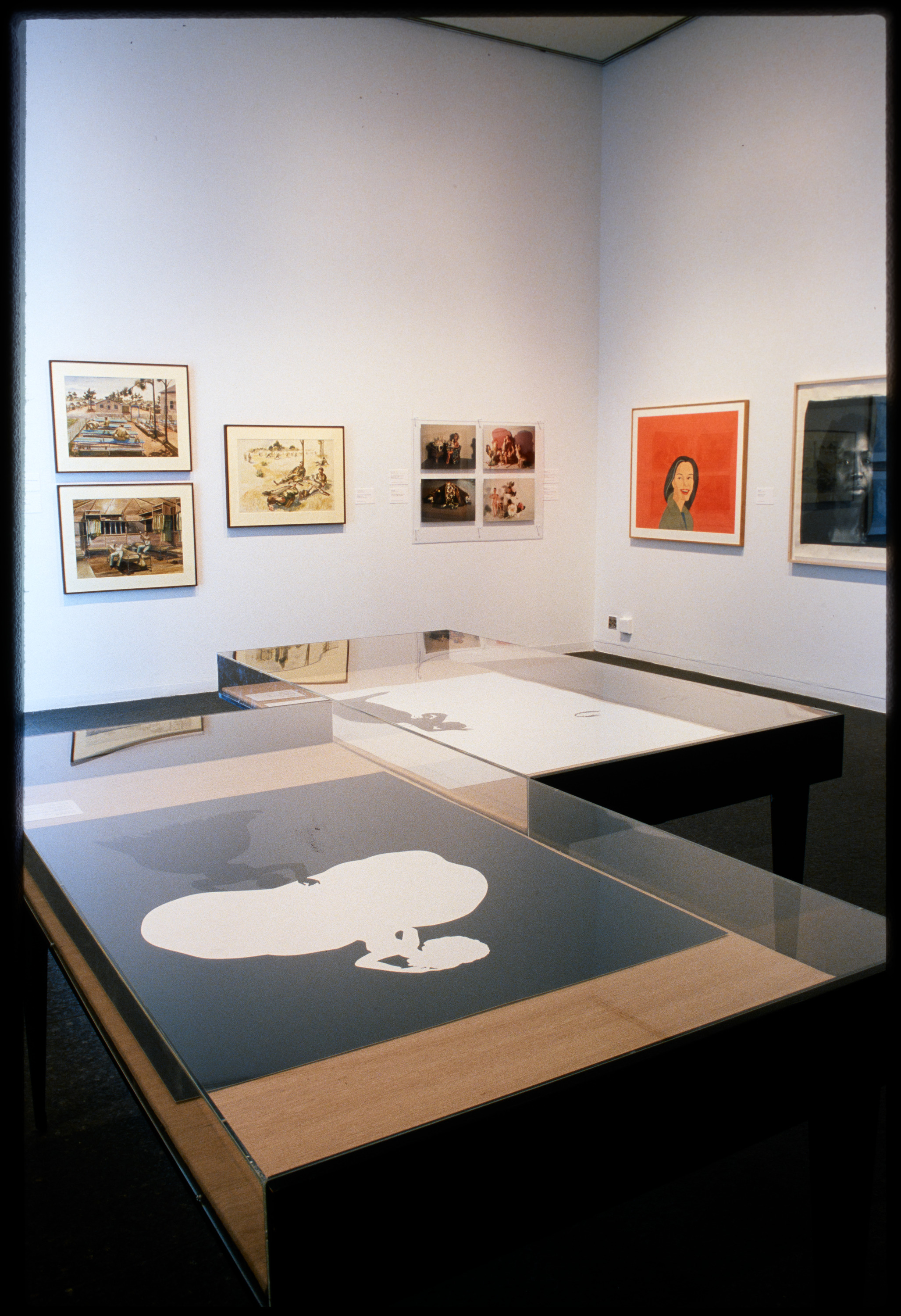 Installation view of Forum 45: On Paper II, Carnegie Museum of Art, Pittsburgh (February 10–May 6, 2001); photo: Carnegie Museum of Art, Pittsburgh