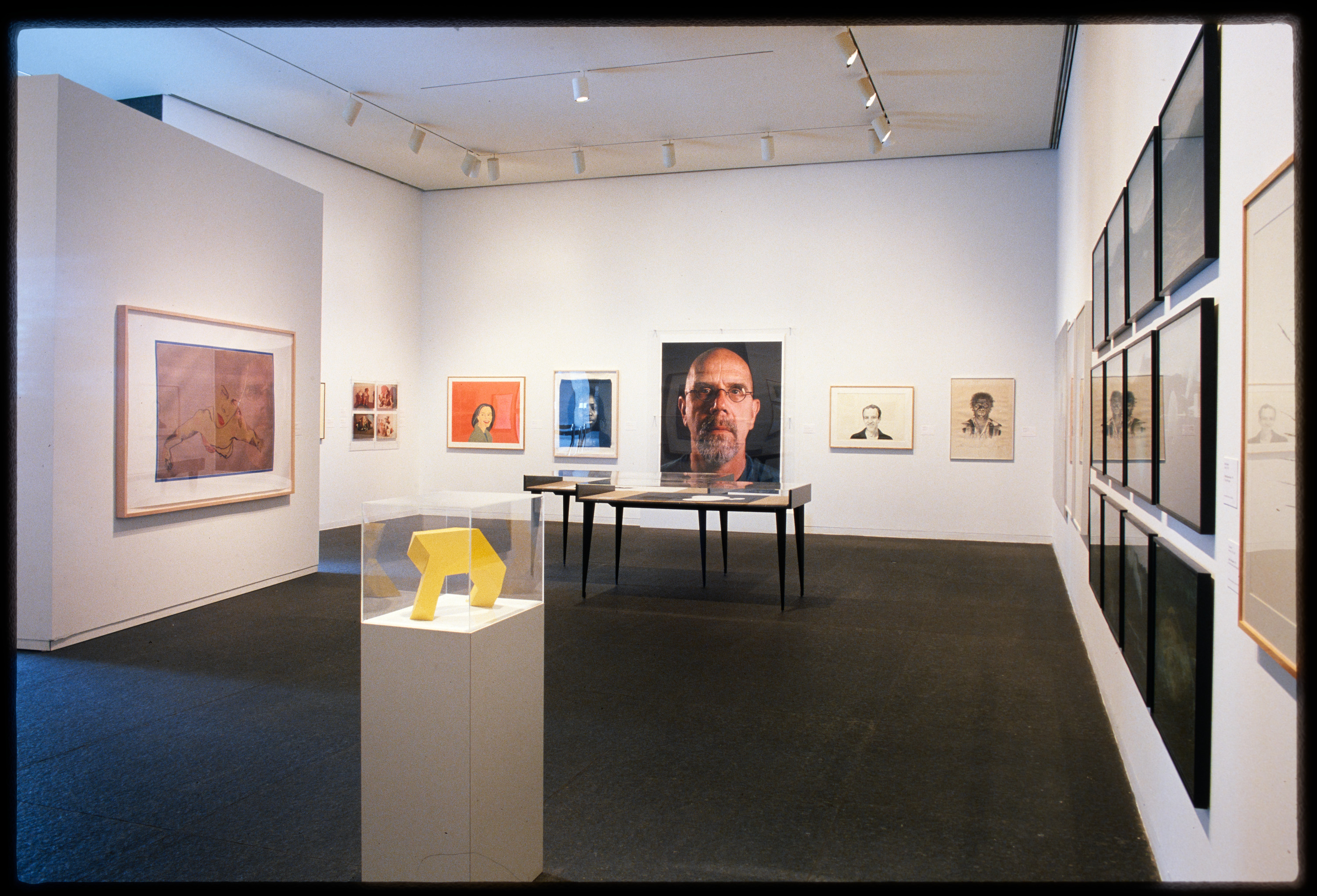 Installation view of Forum 45: On Paper II, Carnegie Museum of Art, Pittsburgh (February 10–May 6, 2001); photo: Carnegie Museum of Art, Pittsburgh