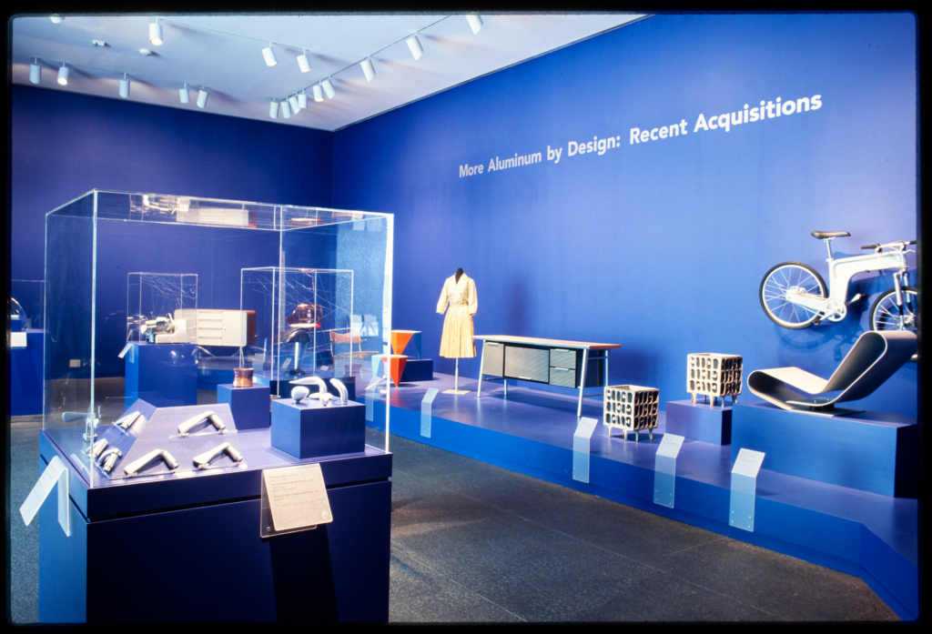 Installation view of Forum 54: More Aluminum by Design: Recent Acquisitions, Carnegie Museum of Art, Pittsburgh (April 17–July 18, 2004)