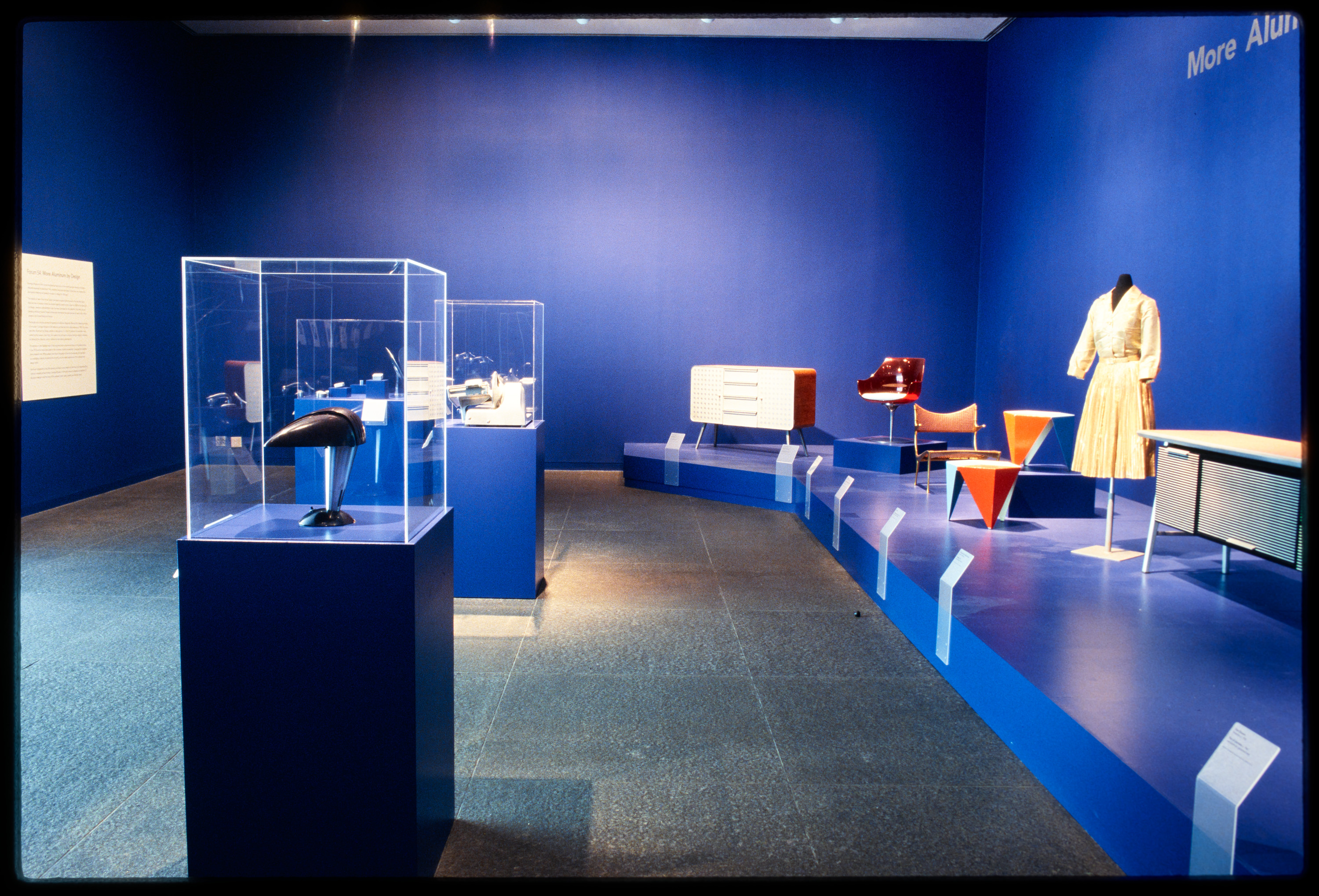 Installation view of Forum 54: More Aluminum by Design: Recent Acquisitions, Carnegie Museum of Art, Pittsburgh (April 17–July 18, 2004)