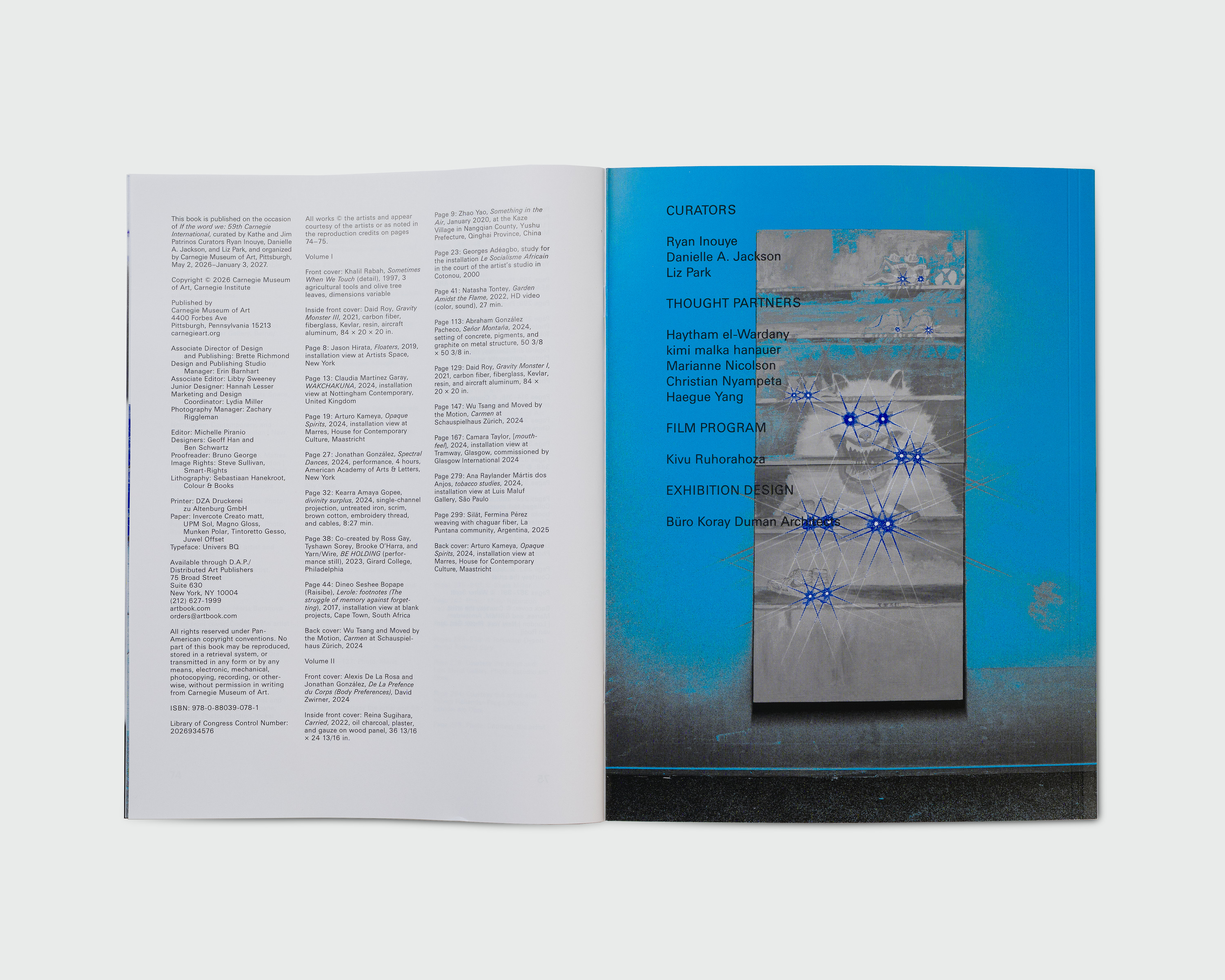 publication spread